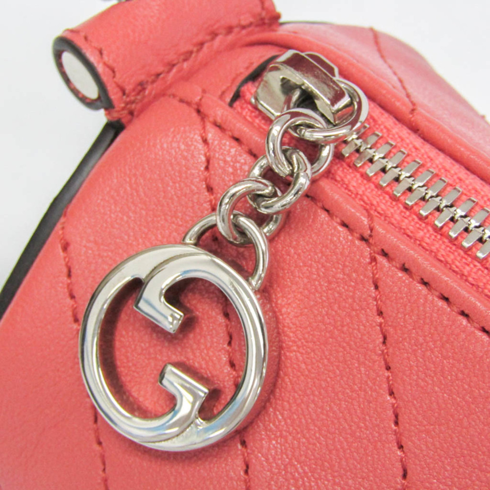 GUCCI Pink Leather Shoulder Bag - Picture 9 of 12